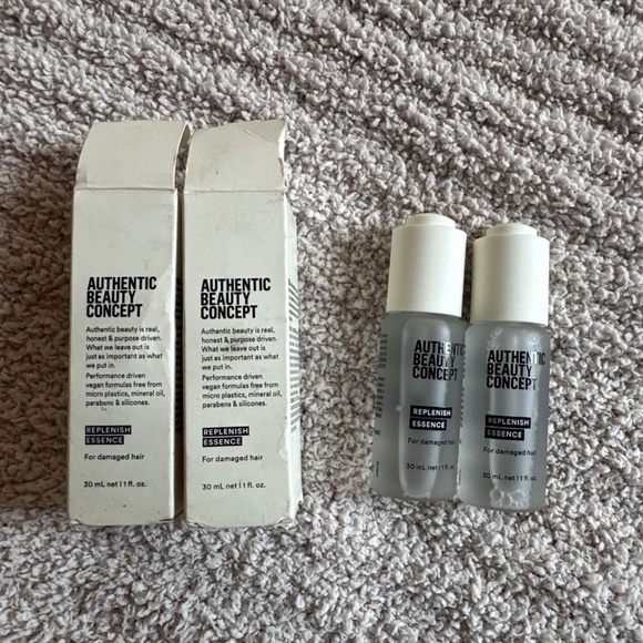 Authentic Beauty Concept Replenish Essence for Damaged Hair Lot of 2 - Picture 1 of 3